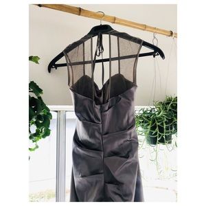 Nicole Miller Silver Cocktail Dress